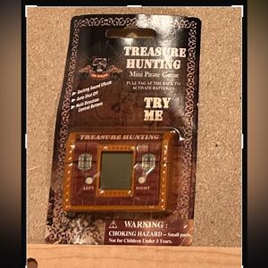 Vintage mini games (2) Sea Battle and 
(1) Treasure Hunting